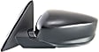 Sedan Driver Side Mirror, Power Adjust, Heated, Manual Folding, Paintable, No Signal Light, No Memory, No Puddle Light, No Auto-Dimming, No Blind Spot Feature