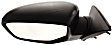 Coupe Driver Side Mirror, Power Adjust, Non-Heated, Manual Folding, Paintable, No Signal Light, No Memory, No Puddle Light, No Auto-Dim, No Blind Spot Feature