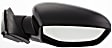 2010 Honda Accord - Passenger Side Mirror, Power Adjust, Non-Heated, Paintable, Manual Folding, No Signal Light, No Blind Spot Feature, No Memory, No Puddle Light, No Auto-Dimming, Coupe