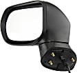 2008 Honda Civic - Driver Side Mirror, 4-Door, Power Adjust, Non-Heated, Paintable, Manual Folding, In-housing Signal Light, No Blind Spot Feature, No Memory, No Puddle Light, No Auto-Dimming, Sedan