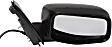 Passenger Side Mirror, Power, Manual Folding, Non-Heated, Textured Black, No Signal Light, No Memory, No Puddle Light, No Auto-Dimming, No Blind Spot Feature, LX Model