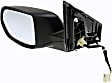 2016 Honda CR-V - Driver Side Mirror, Power Adjust, Non-Heated, Textured Black, Manual Folding, No Signal Light, No Blind Spot Feature, No Memory, No Puddle Light, No Auto-Dimming