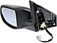 2016 Honda CR-V EX-L - Driver Side Mirror, Power Adjust, Heated, Paintable, Manual Folding, No Signal Light, No Blind Spot Feature, No Memory, No Puddle Light, No Auto-Dimming