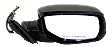 Passenger Side Mirror, Power Adjust, Manual Folding, Heated, Paintable, In-housing Signal Light, With Camera, No Memory