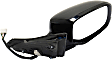 Passenger Side Mirror, Power Adjust, Manual Folding, Heated, Paintable, In-housing Signal Light, With Camera, No Memory