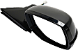 Passenger Side Mirror, Power Adjust, Manual Folding, Heated, Paintable, In-housing Signal Light, With Camera, No Memory