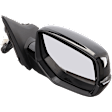 Passenger Side Mirror, Power, Manual Folding, Heated, Paintable, In-housing Signal Light, No Memory, No Puddle Light, No Auto-Dimming, No Blind Spot Feature