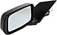 Driver Side Mirror, Power Adjust, Manual Folding, Heated, Paintable, In-housing Signal Light, No Memory, No Puddle Light, No Auto-Dimming, No Blind Spot Feature