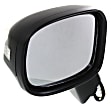 Sedan Driver Side Mirror, Power Adjust, Non-Heated, Manual Folding, Paintable, In-housing Signal Light, No Memory, No Puddle Light, No Auto-Dim, No Blind Spot Feature