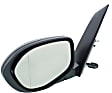2016 Honda Odyssey LX - Driver Side Mirror, Power Adjust, Non-Heated, Paintable, Manual Folding, No Signal Light, No Blind Spot Feature, No Memory, No Puddle Light, No Auto-Dimming