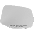 Passenger Side Mirror Glass, Non-Heated, No Blind Spot Feature