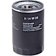 H14W25 Oil Filter - Spin-on, Direct Fit, Sold Individually