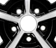 MW1785450 Aluminum Chrome Wheel, 17 in. X 8 in., 5 x 4.5 in.