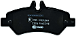 355005351 Brake Pad Set - Replaces OE Number 008-420-51-20