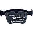355023361 Rear OE Replacement Series Semi-metallic Brake Pad Set