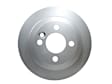 355115262 Rear, Driver or Passenger Side Brake Disc, Plain Surface, Solid, 1.6L, 4Cyl