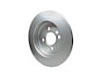 355115262 Rear, Driver or Passenger Side Brake Disc, Plain Surface, Solid, 1.6L, 4Cyl