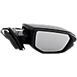 Passenger Side Mirror, Power Adjust, Heated, Manual Folding, Paintable, No Signal Light, No Memory, No Puddle Light, No Auto-Dimming, No Blind Spot Feature