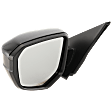 Driver Side Mirror, Power, Manual Folding, Heated, Paintable, No Signal Light, No Memory, No Puddle Light, No Auto-Dimming, No Blind Spot Feature