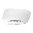 2017 Honda Civic - Mirror Glass Passenger Side, Non-Heated, No Blind Spot Feature, No Signal Light