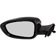 Driver Side Mirror, Power, Manual Folding, Non-Heated, Paintable, No Signal Light, No Memory, No Puddle Light, No Auto-Dimming, No Blind Spot Feature