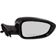 Passenger Side Mirror, Power, Manual Folding, Non-Heated, Paintable, No Signal Light, No Memory, No Puddle Light, No Auto-Dimming, No Blind Spot Feature