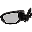 Driver Side Mirror, Power Adjust, Manual Folding, Heated, Paintable, In-housing Signal Light, No Memory, No Puddle Light, No Auto-Dimming, No Blind Spot Feature, Touring Model