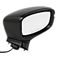 Passenger Side Mirror, Power Adjust, Manual Folding, Non-Heated, Textured Black, No Signal Light, No Memory, Puddle Light, and Auto-Dimming, No Blind Spot Feature, 6 Cyl., 3.5L Engine