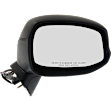 Passenger Side Mirror, Power Adjust, Non-Heated, Manual Folding, Light textured, No Signal Light, No Memory, No Puddle Light, No Auto-Dim, No Blind Spot Feature