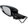Driver Side Mirror, Power Adjust, Manual Folding, Heated, Paintable, In-Housing Signal Light, No Memory, No Puddle Light, No Auto-Dimming, With Blind Spot Detection in Glass