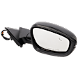 Passenger Side Mirror, Power, Manual Folding, Heated, Paintable, In-Housing Signal Light, No Memory, No Puddle Light, No Auto-Dimming, With Blind Spot Detection in Glass