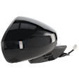 2022-2024 Honda Civic - Passenger Side Mirror, Power, Manual Folding, Non-Heated, Paintable, No Signal Light, No Memory, No Puddle Light, No Auto-Dimming, No Blind Spot Feature