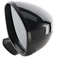 2022-2024 Honda Civic - Passenger Side Mirror, Power, Manual Folding, Non-Heated, Paintable, No Signal Light, No Memory, No Puddle Light, No Auto-Dimming, No Blind Spot Feature