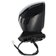 2022-2024 Honda Civic - Passenger Side Mirror, Power, Manual Folding, Non-Heated, Paintable, No Signal Light, No Memory, No Puddle Light, No Auto-Dimming, No Blind Spot Feature