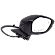 Passenger Side Mirror, Power Adjust, Manual Folding, Heated, Paintable, In-housing Signal Light, No Memory, No Puddle Light, No Auto-Dimming, With Blind Spot Detection in Glass