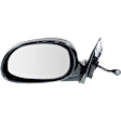 Driver Side Mirror, Manual Adjust, Manual Folding, Non-Heated, Paintable, No Signal Light, No Memory, No Puddle Light, No Auto-Dimming, No Blind Spot Feature