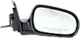 Sedan Passenger Side Mirror, Manual Adjust, Non-Heated, Manual Folding, Paintable, No Signal Light, No Memory, No Puddle Light, No Auto-Dim, No Blind Spot Feature