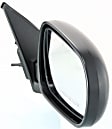 Sedan Passenger Side Mirror, Manual Adjust, Non-Heated, Manual Folding, Paintable, No Signal Light, No Memory, No Puddle Light, No Auto-Dim, No Blind Spot Feature