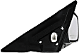 Passenger Side Mirror, Power Adjust, Manual Folding, Non-Heated, Paintable, No Signal Light, No Memory, No Puddle Light, No Auto-Dimming, No Blind Spot Feature