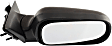 Passenger Side Mirror, Power Adjust, Manual Folding, Non-Heated, Paintable, No Signal Light, No Memory, No Puddle Light, No Auto-Dimming, No Blind Spot Feature