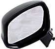 2014 Honda Civic EX-L - Driver Side Mirror, Manual Adjust, Non-Heated, Textured Black, Manual Folding, No Signal Light, No Blind Spot Feature, No Memory, No Puddle Light, No Auto-Dimming, Sedan