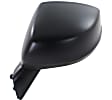 2014 Honda Civic EX-L - Driver Side Mirror, Manual Adjust, Non-Heated, Textured Black, Manual Folding, No Signal Light, No Blind Spot Feature, No Memory, No Puddle Light, No Auto-Dimming, Sedan