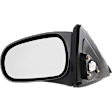 Driver Side Mirror, Power, Non-Folding, Heated, Light textured, No Signal Light, No Memory, No Puddle Light, No Auto-Dimming, No Blind Spot Feature