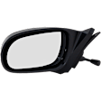 Driver Side Mirror, Manual Adjust, Non-Folding, Non-Heated, Textured Black, No Signal Light, No Memory, No Puddle Light, No Auto-Dimming, No Blind Spot Feature