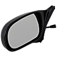 Driver Side Mirror, Manual Adjust, Non-Folding, Non-Heated, Textured Black, No Signal Light, No Memory, No Puddle Light, No Auto-Dimming, No Blind Spot Feature
