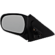 Driver Side Mirror, Manual Adjust, Non-Folding, Non-Heated, Textured Black, No Signal Light, No Memory, No Puddle Light, No Auto-Dimming, No Blind Spot Feature