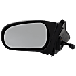 Driver Side Mirror, Manual Adjust, Non-Folding, Non-Heated, Textured Black, No Signal Light, No Memory, No Puddle Light, No Auto-Dimming, No Blind Spot Feature