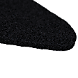 Driver Side Mirror, Manual Adjust, Non-Folding, Non-Heated, Textured Black, No Signal Light, No Memory, No Puddle Light, No Auto-Dimming, No Blind Spot Feature