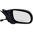 Passenger Side Mirror, Manual Adjust, Non-Folding, Non-Heated, Textured Black, No Signal Light, No Memory, No Puddle Light, No Auto-Dimming, No Blind Spot Feature