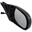 Passenger Side Mirror, Manual Adjust, Non-Folding, Non-Heated, Textured Black, No Signal Light, No Memory, No Puddle Light, No Auto-Dimming, No Blind Spot Feature